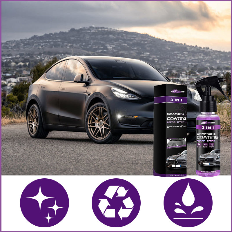 3-in-1 car and ceramic polishing spray🔥🔥Buy more, save more! 50%