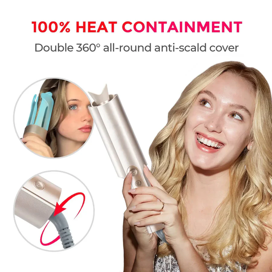 💇‍♀️ 60% OFF CHRISTMAS SALE! ✨ Automatic Hair Curler - 4 Temperature Settings & Tangle-Free Technology for Salon-Worthy Styling in Minutes 🎄✨