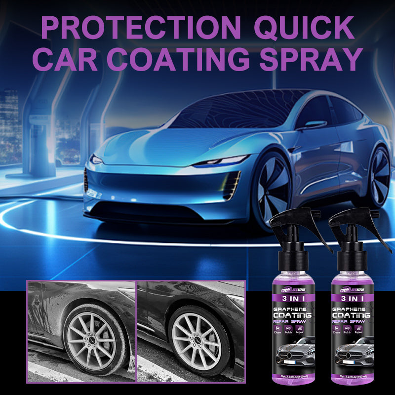 3-in-1 car and ceramic polishing spray🔥🔥Buy more, save more! 50%