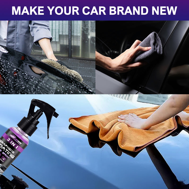 3-in-1 car and ceramic polishing spray🔥🔥Buy more, save more! 50%