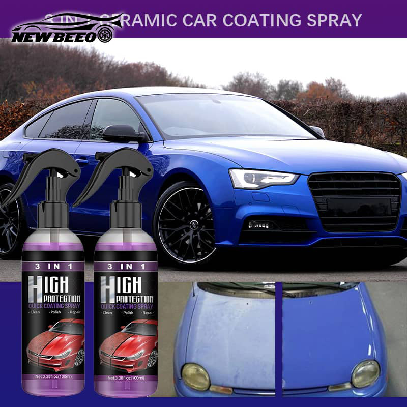 3-in-1 car and ceramic polishing spray🔥🔥Buy more, save more! 50%