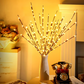 🎄Christmas Limited 50% OFF🎄Pousbo® LED Willow Branch Lights Battery-Powered Twig Light