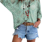 👚 50% OFF NOW! 🌸 Women's Bohemian-Inspired Beige Crochet Top with V-Neck – Breathable, Relaxed Fit & Perfect for Summer Days ☀️