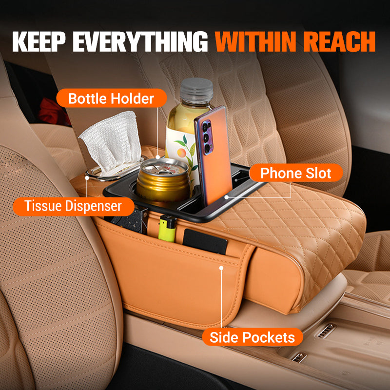 🔥2025 Hot sale🔥Integrated Pressurized Multifunctional Car Armrest Heightening Pad