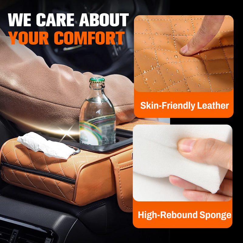 🔥2025 Hot sale🔥Integrated Pressurized Multifunctional Car Armrest Heightening Pad