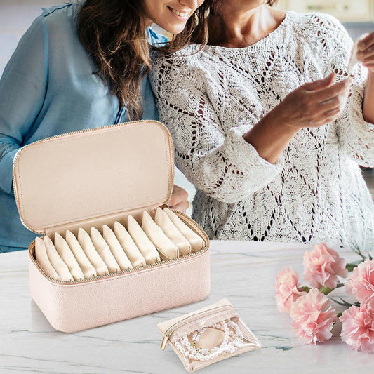 Jewelry Box with Small Pouches