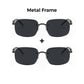 Men's Stylish Frameless High Definition Polarized Sunglasses