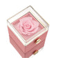 Eternal Rose Box - W/Engraved Necklace & Artificial Rose