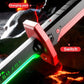Lightsaber 7 Color Flowing Spark Sword with Sound Effects Led Sword with Smoke Light Saber for Kids