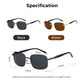 Men's Stylish Frameless High Definition Polarized Sunglasses