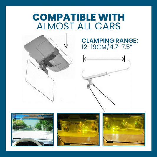 🚗Hot Sale 50% OFF🎁2 in 1 Anti-glare Filter