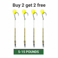 🎣 Buy 1 Get 1 Free! 🐟 High Buoyancy Fishing Hook – Floats Naturally, Sharp Carbon Steel, Set of 5 ✨