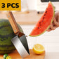 🥳2026 HOT SALE🥳💞50K+ SOLD!🍉🔒 50% OFF! Watermelon Slicer – No knife needed, no slipping. Triangle stainless steel blade cuts cleanly & safely. Perfect for arthritic hands. A kitchen blessing for seniors. ✨🧑‍🦳