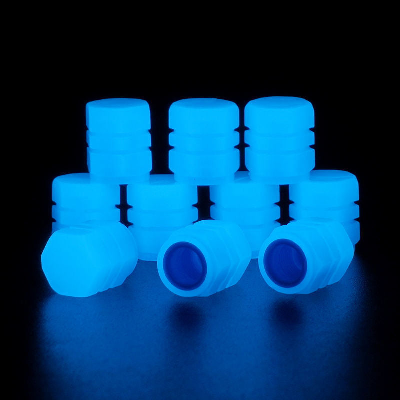 🔥👉Universal Fluorescent Tire Valve Caps (4 PCS/Set)🔥