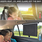 Retractable Window Roller Sunshade for Car & Room