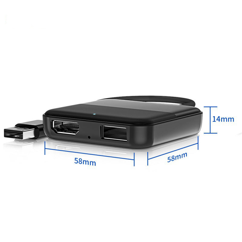 Portable Multimedia Adapter Car TV Converter