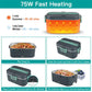 Electric Heated Lunch Box for Car truck and Home-304 Stainless Steel/1.8 L