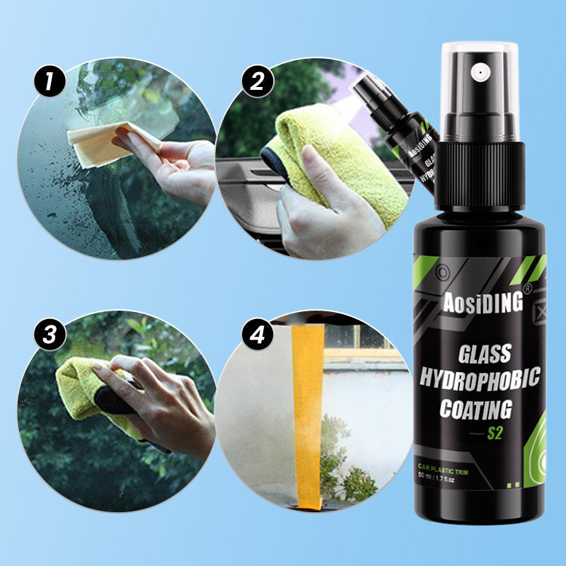 🔥Automotive Rain Protector Windshield & Mirror Spray