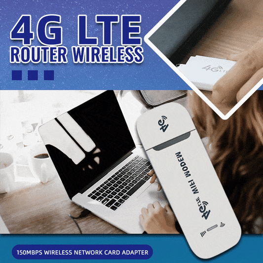 🎉 LAST DAY SALE – 60% OFF! 🔥 4G LTE USB WiFi Router – 150Mbps, 10-User Hotspot, Global SIM Unlocked & Plug-and-Play ⚡