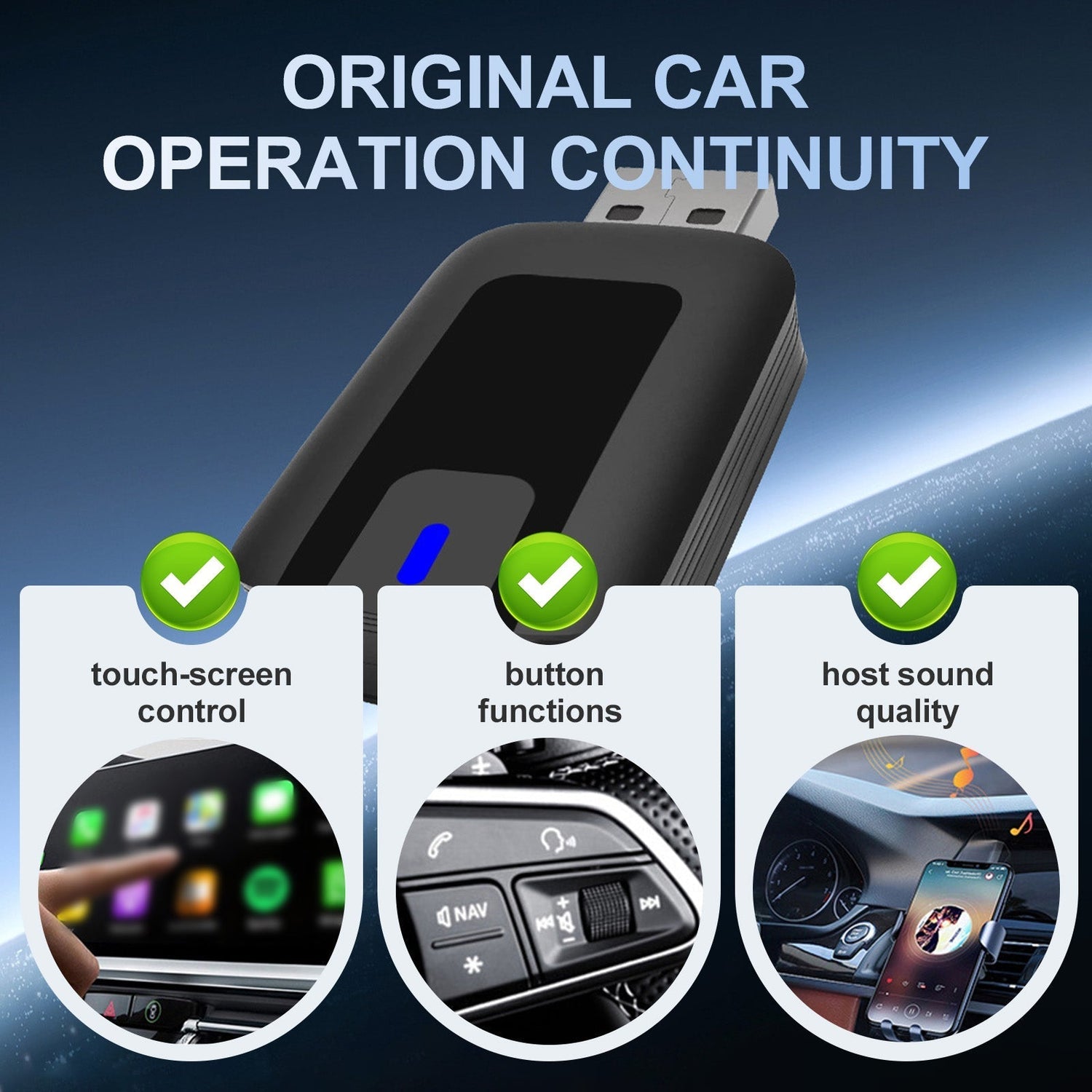 Wireless CarPlay Adapter