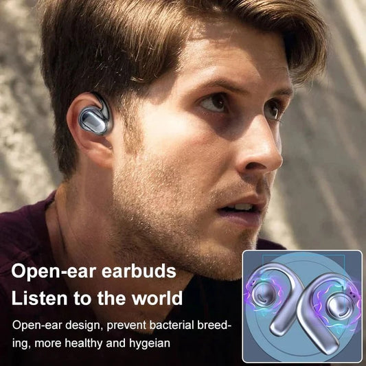 ⏳Limited time 50% discount💥 TWS Wireless Bone Conduction Digital Bluetooth Headset