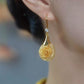 Golden Years-Women's Versatile Gold Rose Earrings