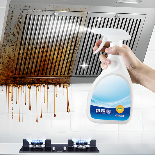 💦All Purpose Cleaner Spray💦Remove rust, heavy grease, bacteria, and mold from the bottom of your pot with a single spray, giving your kitchen a fresh new look.