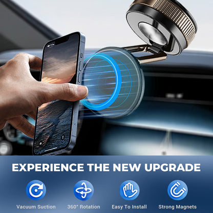 360° Rotating Vacuum Magnetic Phone Holder