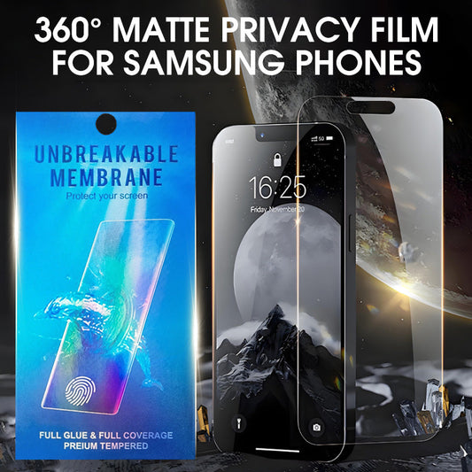 360° Matte Privacy Film