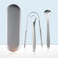 Stainless Steel Tongue Scraper Set