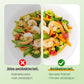100 Pieces Food grade elastic food cover - Antibacterial success