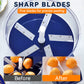 Clear Electric Fruit and Vegetable Peeler