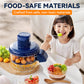 Clear Electric Fruit and Vegetable Peeler