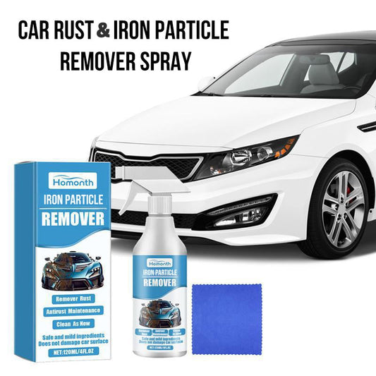 🚗 50% OFF NOW! ⚙️ Car Rust Remover Spray – Dissolves Iron Particles, Safe on Paint & Easy Application 🧽