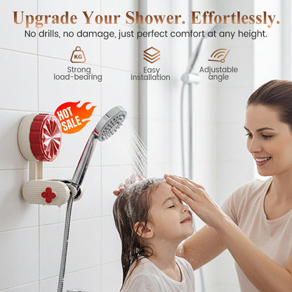 Drill-Free Wall Mount Shower Wand Holder