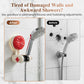 Drill-Free Wall Mount Shower Wand Holder