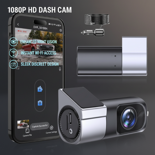🔥Christmas Limited-Time Offer: 50% OFF!!!🔥1080P HD Dash Cam with Wi-Fi & Night Vision
