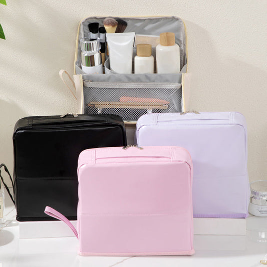 🔥Hot Sale🔥Stylish Handheld Partitioned Cosmetic Bag👜