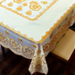 Embossed PVC Waterproof Table Cover