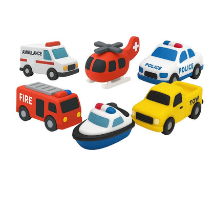 6PCS Mold-Free Baby Silicone Bath Toys