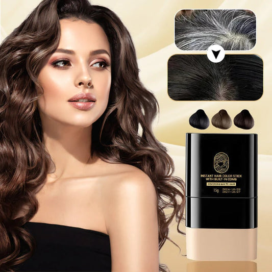 🎉BUY MORE GET MORE FREE🎁Instant Hair Colour Stick with Built-In Comb