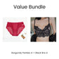 Value Bundle: Comfortable & Seamless Panties with Elegant Lace