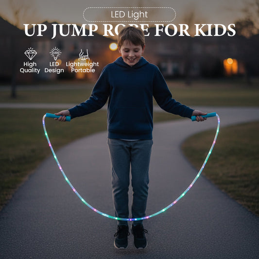 🔥Hot Promotion 50% OFF🔥LED Light-Up Jump Rope for Kids