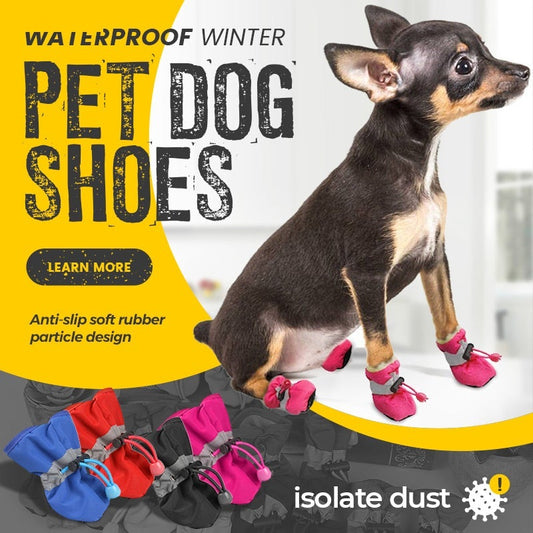 Waterproof shoes for pets (4 pcs)