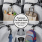 Heavy-Duty Retractable Car Seat Organizer Hook