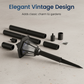 Vintage Solar-Powered Hexagonal Garden Lights