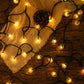 Waterproof Bubble Solar String Lights for Patio