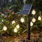 Waterproof Bubble Solar String Lights for Patio