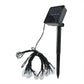 Waterproof Bubble Solar String Lights for Patio