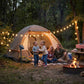 Waterproof Bubble Solar String Lights for Patio